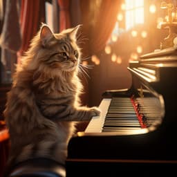 Cats Piano: Quiet Whiskers Melody - Mezzo Piano