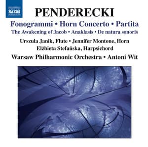 Penderecki: Fonogrammi - Horn Concerto - Krzysztof Penderecki