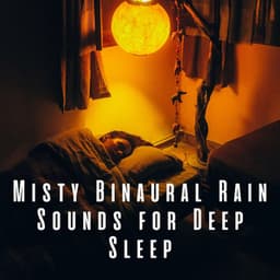 Misty Binaural Rain Sounds for Deep Sleep - Deep Sleep Music Delta Binaural 432 Hz