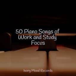 50 Piano Songs of Work and Study Focus - Preschool Kids