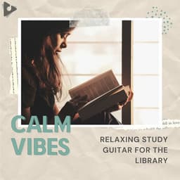 Relaxing Study Guitar for the Library - Calm Vibes