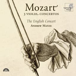 Mozart: 3 Violin Concertos - Wolfgang Amadeus Mozart