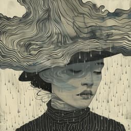 Therapeutischer Regenstrom - Ruhige Entspannende Atmosphäre