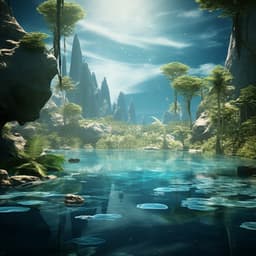 Binaural Meditation Oasis: Serene Waterscapes - One Zero 8