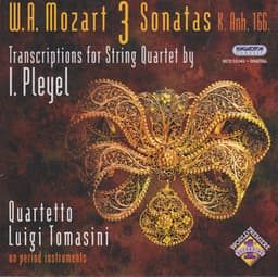 Mozart: 3 Sonatas, K. Anh.166 - Wolfgang Amadeus Mozart