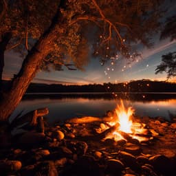 Nature's Fireside Reverie by the River - Recording Nature