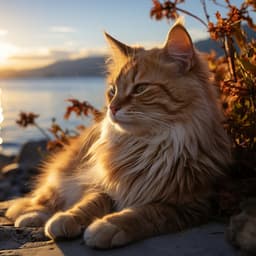 Ronroneo Melódico De Gato: Música Junto Al Arroyo - Orquesta Nativa Americana