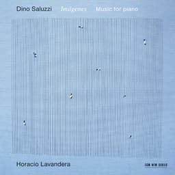 Dino Saluzzi: Imágenes - Music for Piano - Dino Saluzzi