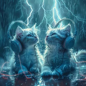 Cats and Thunder: Melodies of Calm - For Cats Only