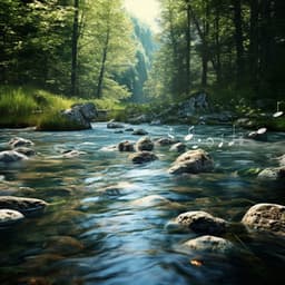 Water Calm: Binaural Stream Harmonies - Sound Bath