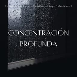 Estudio: Sonido De Lluvia Para Concentración Profunda Vol. 1 - Estudio de sonidos de lluvia