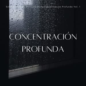Estudio: Sonido De Lluvia Para Concentración Profunda Vol. 1 - Estudio de sonidos de lluvia