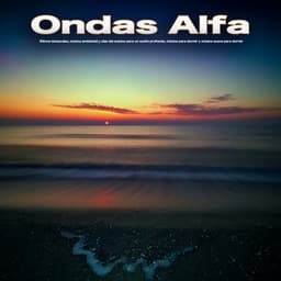 "Ondas Alfa: Ritmos binaurales, música ambiental y olas del océano para un sueño profundo, música para dormir y música suave para dormir" - Ondas Alfa