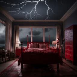 Thunder Slumber: Soothing Night Harmony - Pure Ambient Music