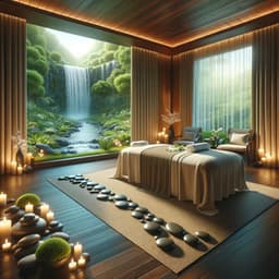 Cascading Melodies: Water Infused Music for Massage - Restaurant Music Deluxe