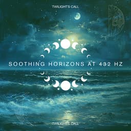 Soothing Horizons at 432 Hz: Harp's Gentle Dawn - Twilight's Call