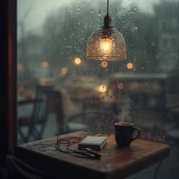 Raindrops & Coffee Cups - The Attic Cat