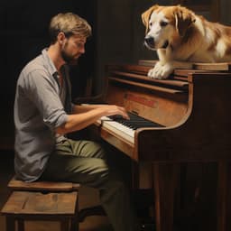 Oasis De Piano Para Caninos: Serena De Meneo Melódico - Novela de piano