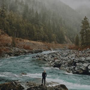 Stream of Ease: Ultimate Aquatic Relaxation - Relax with Waves