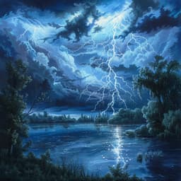 Dormir Entre Truenos: Calma Nocturna - Ruido del sueño/Ruido del sueño