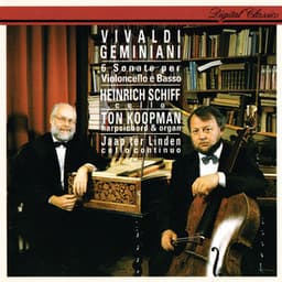 Vivaldi & Geminiani: Cello Sonatas - Heinrich Schiff