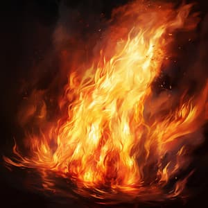 Noche De Brasas: Un Ambiente Pacífico De Fuego - Sentido del corazón