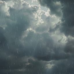 Tranquil Meditation: Rain's Chill and Thunder Sounds - 101 Nature