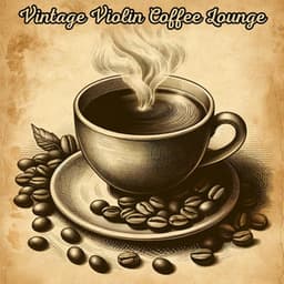Vintage Violin Coffee Lounge: Old Bebop Jazz Positive Entertainment - Bebop Club