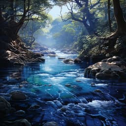 Elegía Del Arroyo Iluminado Por La Luna: Balada De Ensueño Del Río - Orquesta Nativa Americana