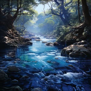 Elegía Del Arroyo Iluminado Por La Luna: Balada De Ensueño Del Río - Orquesta Nativa Americana