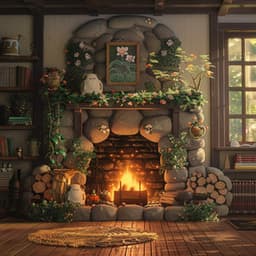 Fuego Binaural: Ecos Del Hogar - Tiempo Theta