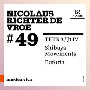 Musica viva, Vol. 49 - Nicolaus Richter de Vroe