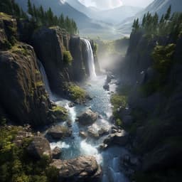 Waterfall Yoga Harmony: Peaceful Sounds for Practice - Yoga