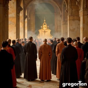 Gregorian Whispers: A Journey into Spiritual Calm - Gregorian Monk