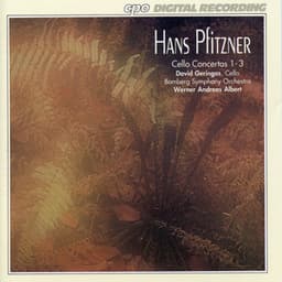 Pfitzner: Cello Concertos Nos. 1-3 - Hans Pfitzner
