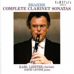 Complete Clarinet Sonatas - Johannes Brahms
