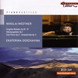 Medtner, N.: Forgotten Melodies, Opp. 38 and 39 / Stimmungsbilder / 3 Pieces, Op. 31 / Sonaten-Triade - Nikolai Medtner