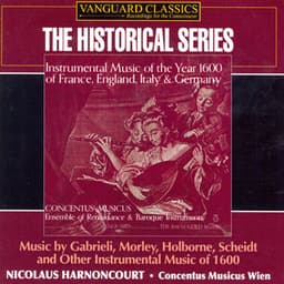 Instrumental Music of 1600 - Concentus Musicus Wien
