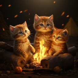 Ember's Aria for Felines: Music in the Campfire - Under Bare Sky