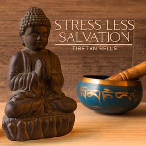 Stress-less Salvation: Tibetan Bells and Flutes for Meditation, Mantras, Reiki and Chakras - Buddha Meditation Mind