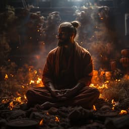 Yoga Con Sonidos De Fuego Binaurales: Calidez Energizante - Ritmos binaurales Tonos para dormir