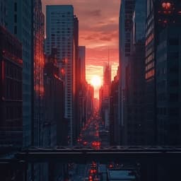 Downtown Sunset - Unwind In Lofi Take Five - Ambient Lo-Fi