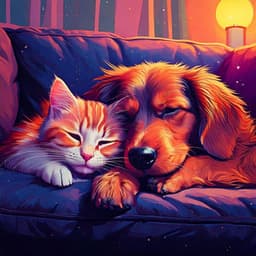 Relaxing Lofi Vibes for Peaceful Pet Evenings - Binaural Sun