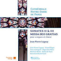 Leguay: Sonates II et III & missa deo gratias - Jean-Pierre Leguay