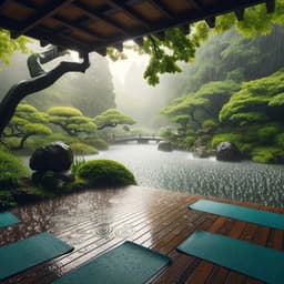 Yoga Rainfall: Balancing with Droplets - Lights From A Distance