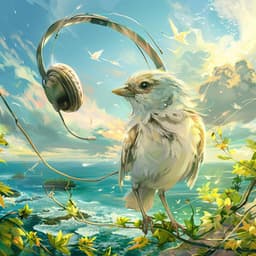 Winged Relaxation: Binaural Birds Soothing Sounds - 92 96 Hz - Relaxing Chillout Music Zone