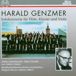 Harald Genzmer: Solokonzerte für Flöte, Klavier und Viola - Harald Genzmer