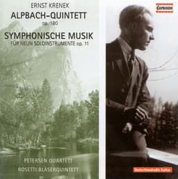 Krenek, E.: Alpbach Quintet / Symphonische Musik No. 1 - Ernst Krenek
