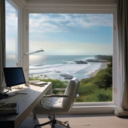 Trabajo Junto Al Mar: Relajante Música Oceánica - Naturalmente recurrente