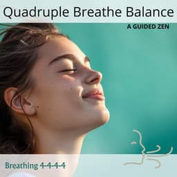 Quadruple Breathe Balance: A Guided Zen - Breathing 4-4-4-4